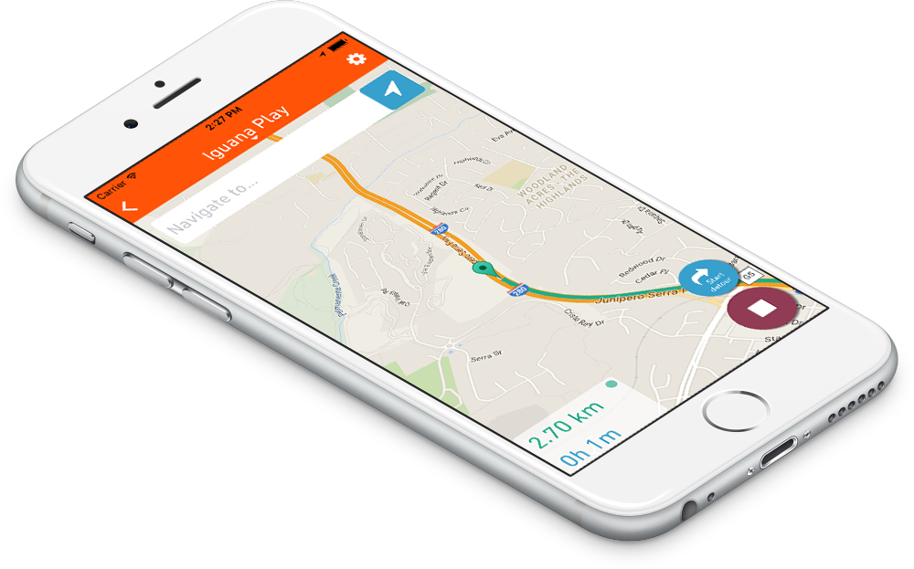 Automatische GPS tracking